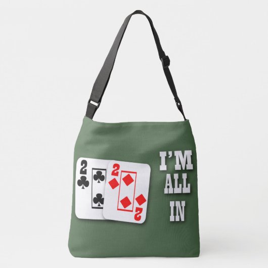 Poker Crossbody Tas (Achterkant)