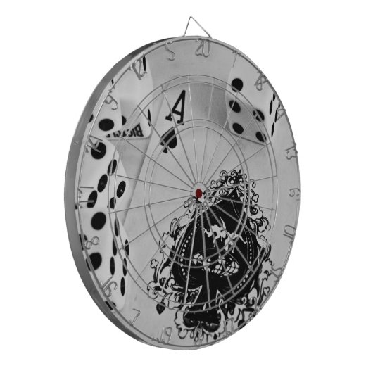 Poker Dartbord (Voorkant Links)