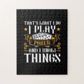 Poker dat is wat ik speel legpuzzel (Verticaal)