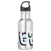 Poker, Deal, Logo, Herbruikbare waterfles (Voorkant)