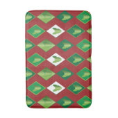 Poker Diamond Bull Terrier Badmat (Voorkant Verticaal)