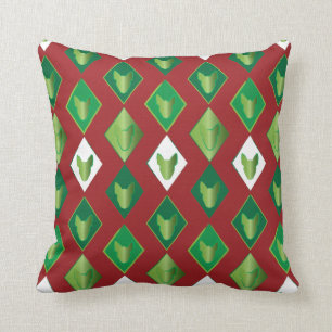 Poker Diamond Bull Terrier Kussen