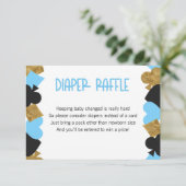 Poker Diaper Raffle Kaart (Staand voorkant)