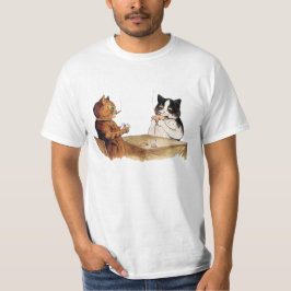  poker die katten speelt t-shirt