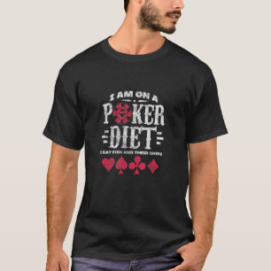 Poker Diet Casino Gambling Dister T-shirt