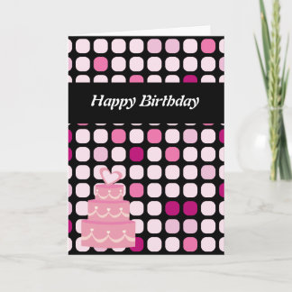 Poker Dot Birthday Card Kaart
