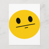 Poker Face Briefkaart (Voorkant)
