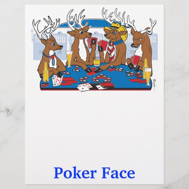 Poker Face Deer (Voorkant)