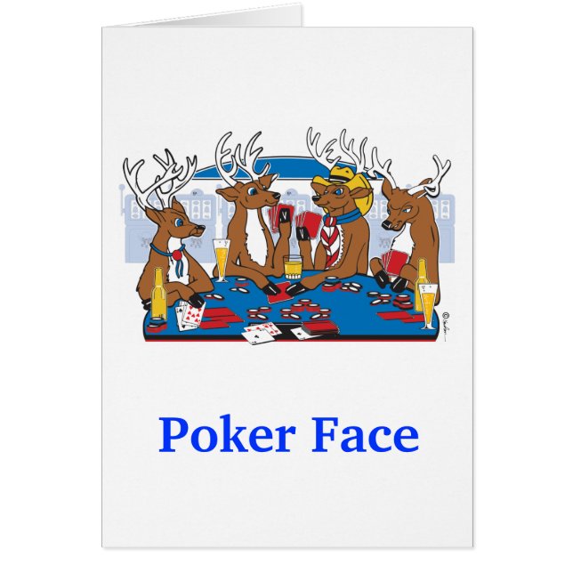 Poker Face Deer (Voorkant)