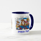 Poker Face Deer Mok (Voorkant rechts)