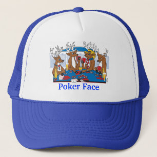 Poker Face Deer Trucker Pet