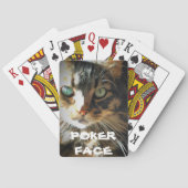 Poker Face Grumpy Kat Speelkaarten (Achterkant)