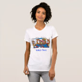 Poker Face Herten T-shirt (Voorkant volledig)