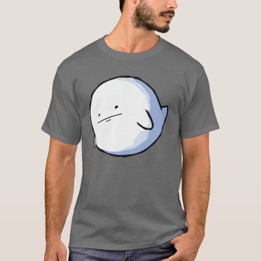Poker Face me Gusta Ghost T-shirt (Voorkant)