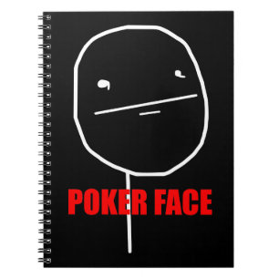 Poker Face Meme Notitieboek