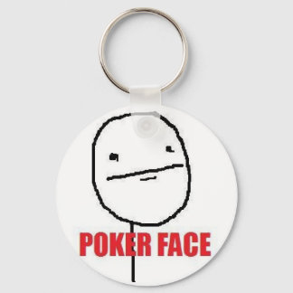 Poker Face Meme Sleutelhanger