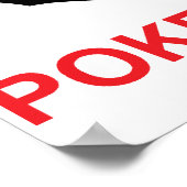 Poker Face Rage Face Meme Poster (Hoek)