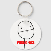 Poker Face - Sleutelhanger (Voorkant)