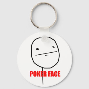 Poker Face - Sleutelhanger