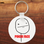 Poker Face - Sleutelhanger (Voorkant)
