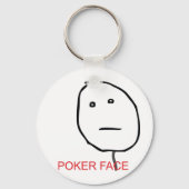 Poker Face Sleutelhanger (Voorkant)