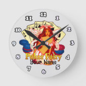 Poker Fairy Ronde Klok (Voorkant)