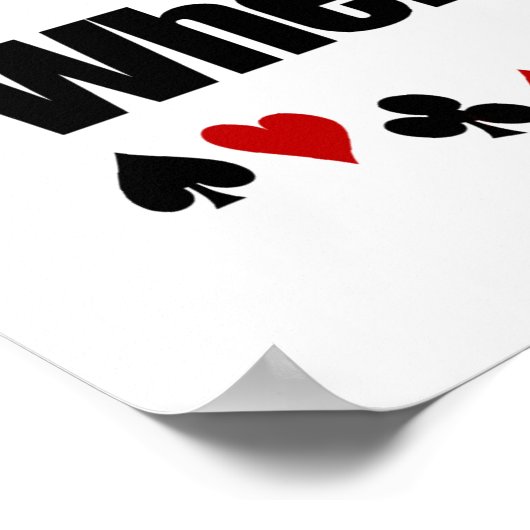 Poker Fish poster (Hoek)