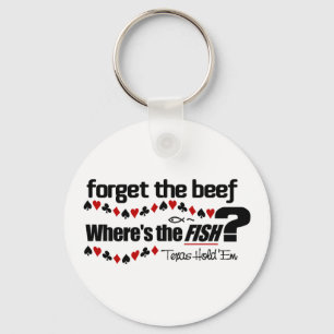 Poker Fish sleutelhanger