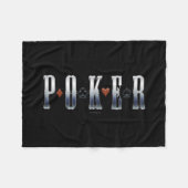 Poker Fleece Deken (Voorkant (Horizontaal))