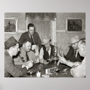 Poker Game, 1939.  foto Poster