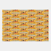 Poker Game Cowboy Native American China Man Inpakpapier Vel (Voorkant 2)