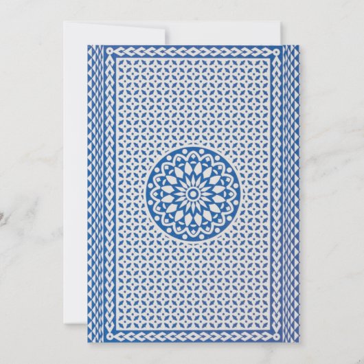 Poker Game Night Speelkaarten Ontwerp Kaart (Achterkant)