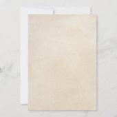 Poker Game Night  Style Clubs Kaart (Achterkant)