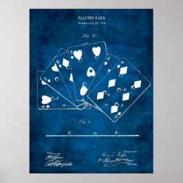 Poker Game-spelkaart Wall Art nr. 5 Poster