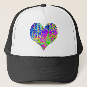 Poker Graffiti Heart Trucker Pet