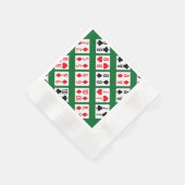 Poker Hand Ranking met Visuals Servet (Hoek)