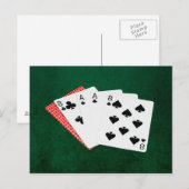 Poker Hands - Dead Man Hand Briefkaart (Voorkant / Achterkant)