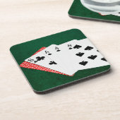 Poker Hands - Dead Man Hand Drankjes Onderzetter (Linkerzijde)