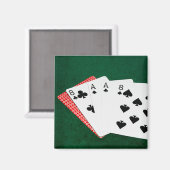 Poker Hands - Dead Man Hand Magneet (Voorkant / Achterkant)