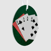 Poker Hands - Dead Man Hand Ornament (voorkant)