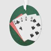 Poker Hands - Dead Man Hand Ornament (voorkant)