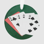 Poker Hands - Dead Man Hand Ornament (voorkant)