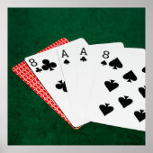 Poker Hands - Dead Man Hand Poster (Voorkant)