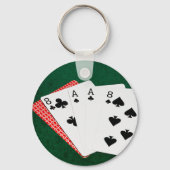 Poker Hands - Dead Man Hand Sleutelhanger (Voorkant)