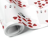 Poker Hands - Full House Ace en Ten Cadeaupapier (Rol Hoek)