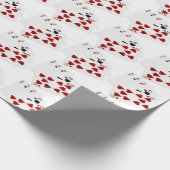 Poker Hands - Full House Ace en Ten Cadeaupapier (Hoek)