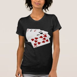 Poker Hands - Full House - Ace en Ten T-shirt