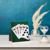 Poker Hands - Full House - Queen en Nine Fotoplaat (Insitu)