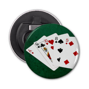 Poker Hands - High Card - ACE Button Flesopener