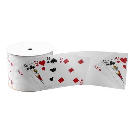 Poker Hands - High Card - ACE Grosgrain Lint (Spoel)